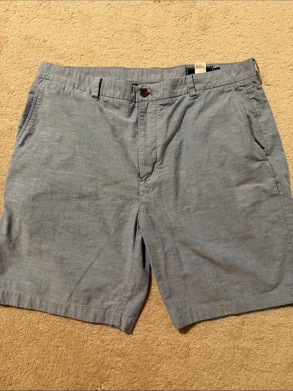 Vineyard Vines Men's Flat-Front Shorts — Heathered Blue